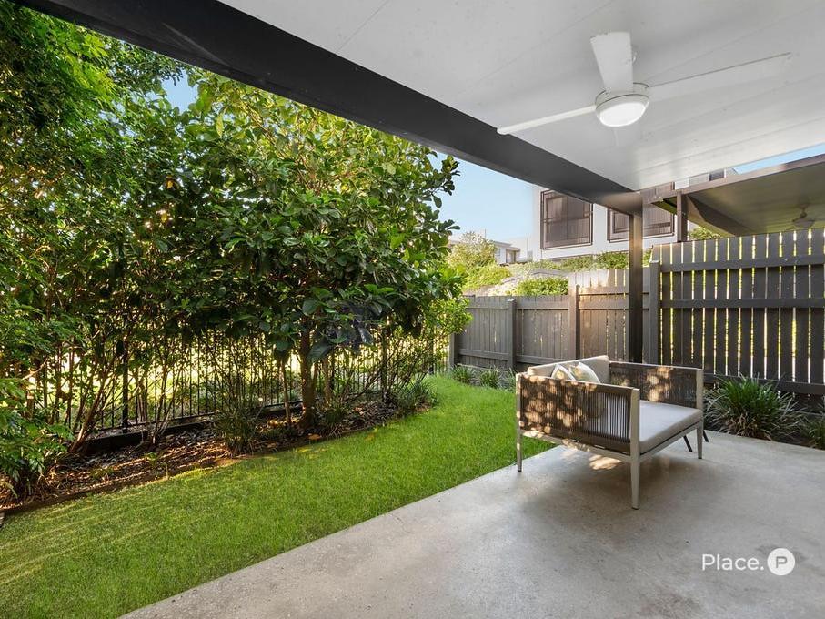 Backyard area of a residential property in Rochedale